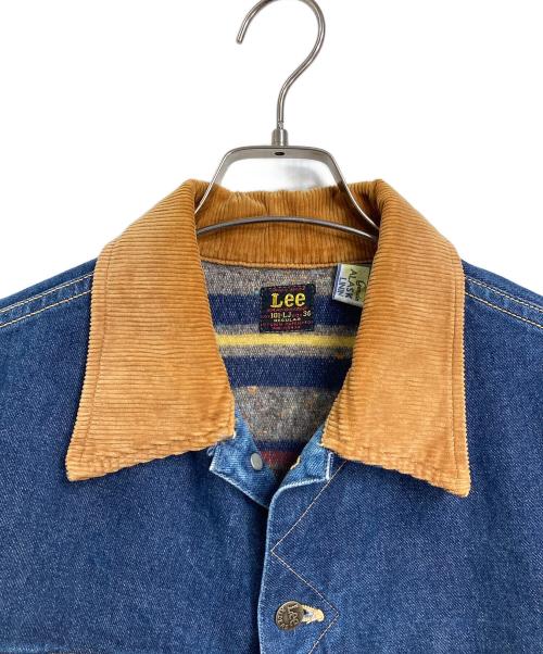 LEE（リー）LEE (リー) 101-LJ STORM RIDER ALASKAN LINING 裏ブラケットデニムジャケット　アウター　日本製 インディゴ サイズ:36の古着・服飾アイテム