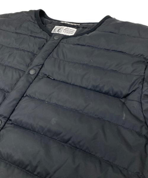 MARMOT（マーモット）MARMOT (マーモット) BEAMS (ビームス) 別注インナーダウンジャケット　ナイロンダウンジャケット　フード取り外し可 ブラック サイズ:Mの古着・服飾アイテム