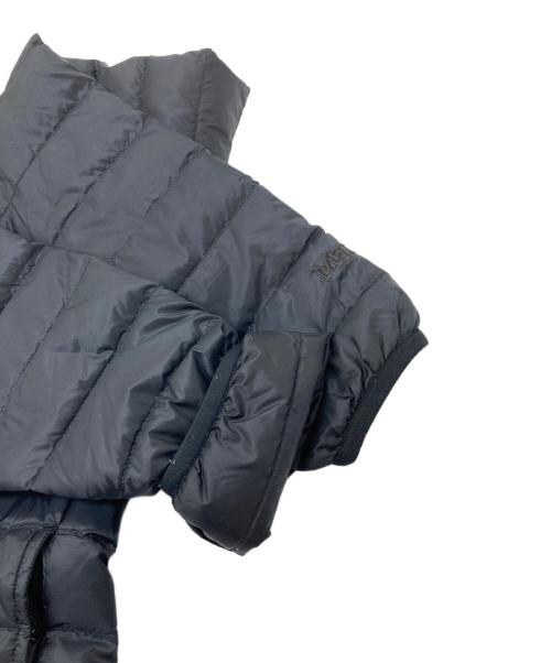MARMOT（マーモット）MARMOT (マーモット) BEAMS (ビームス) 別注インナーダウンジャケット　ナイロンダウンジャケット　フード取り外し可 ブラック サイズ:Mの古着・服飾アイテム