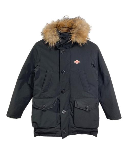 DANTO（ダントン）DANTO (ダントン) ファー付き フードダウンコート　アウター ブラック サイズ:40の古着・服飾アイテム