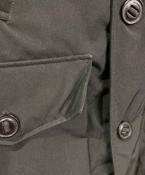 DANTO（ダントン）DANTO (ダントン) ファー付き フードダウンコート　アウター ブラック サイズ:40の古着・服飾アイテム