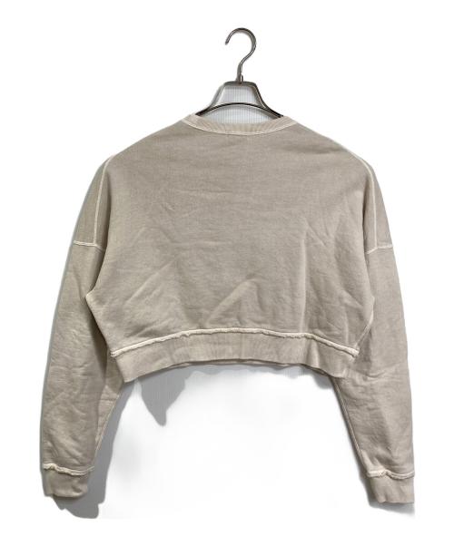 Gemini（ジェミニ）Gemini (ジェミニ) 顔料染めプルオーバー　スウェット　日本製 アイボリー サイズ:FREEの古着・服飾アイテム
