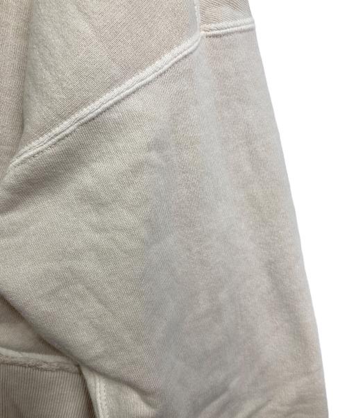 Gemini（ジェミニ）Gemini (ジェミニ) 顔料染めプルオーバー　スウェット　日本製 アイボリー サイズ:FREEの古着・服飾アイテム