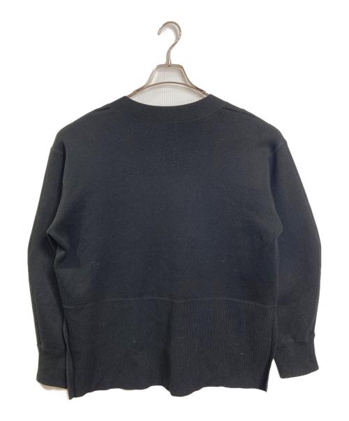 SALON adam et rope'（サロンアダムエロペ）SALON adam et rope' (サロンアダムエロペ) ニットカーディガン　長袖カーディガン ブラック サイズ:FREEの古着・服飾アイテム