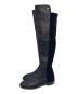 STUART WEITZMAN (スチュアートワイツマン) ロングブーツ　ローヒール ブラック サイズ:36：8000円