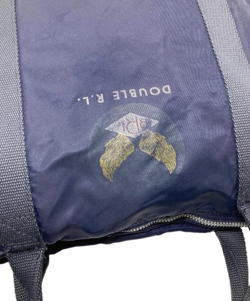 RRL（ダブルアールエル）RRL (ダブルアールエル) Packable Flyers Helmet Bag  パッカブル　フライヤーズ　ヘルメットバッグ  ハンドバッグ　ショルダーバッグ ネイビー サイズ:実寸参照の古着・服飾アイテム