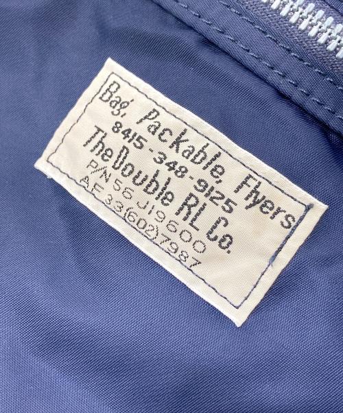 RRL（ダブルアールエル）RRL (ダブルアールエル) Packable Flyers Helmet Bag  パッカブル　フライヤーズ　ヘルメットバッグ  ハンドバッグ　ショルダーバッグ ネイビー サイズ:実寸参照の古着・服飾アイテム