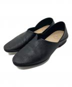 卑弥呼ヒミコ）の古着「ソフトフラットシューズ　ソフトレザーシューズ　日本製」｜ブラック