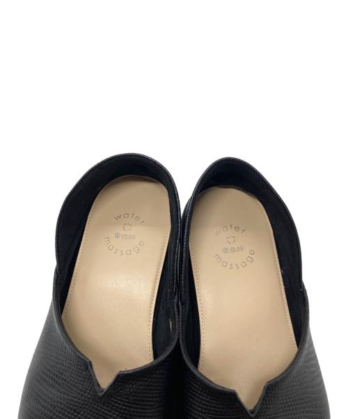 卑弥呼（ヒミコ）卑弥呼 (ヒミコ) ソフトフラットシューズ　ソフトレザーシューズ　日本製 ブラック サイズ:23.5の古着・服飾アイテム