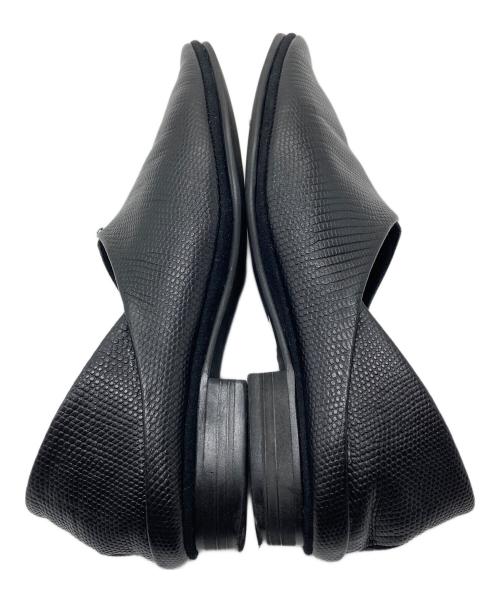 卑弥呼（ヒミコ）卑弥呼 (ヒミコ) ソフトフラットシューズ　ソフトレザーシューズ　日本製 ブラック サイズ:23.5の古着・服飾アイテム