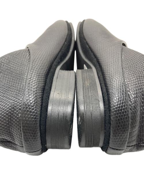 卑弥呼（ヒミコ）卑弥呼 (ヒミコ) ソフトフラットシューズ　ソフトレザーシューズ　日本製 ブラック サイズ:23.5の古着・服飾アイテム