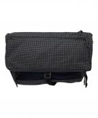 Snow peakスノーピーク）の古着「トランジット ショルダーバッグ　ボディバッグ」｜ブラック