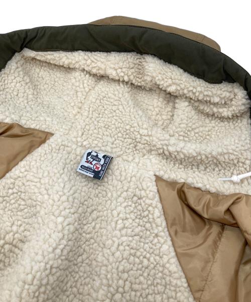 CHUMS（チャムス）CHUMS (チャムス) キャンピングボアパーカー　ナイロン混パーカー ベージュ サイズ:Mの古着・服飾アイテム