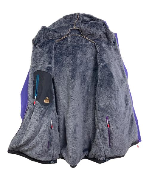CHUMS（チャムス）CHUMS (チャムス) エルモ ゴアテックスインフィニアムリバーシブルフーディー　ELMO GORE-TEX INFINIUM REVERSIBLE HOODIE　アウター　スポーツ　アウトドア グレー×パープル サイズ:XLの古着・服飾アイテム