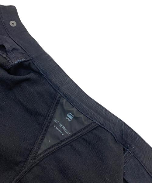 G-STAR RAW（ジースターロゥ）G-STAR RAW (ジースターロゥ) LYNN SLIM JKT/ストレッチデニムラーダースジャケット インディゴ サイズ:Lの古着・服飾アイテム