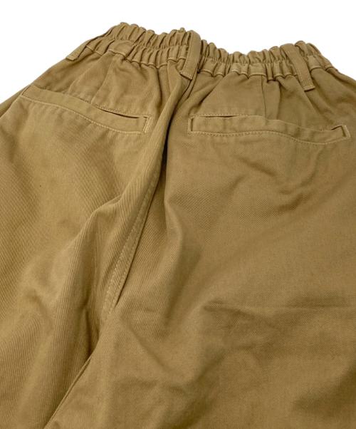 HARVESTY（ハーベスティー）HARVESTY (ハーベスティー) サーカスワイドパンツ　日本製 ブラウンの古着・服飾アイテム