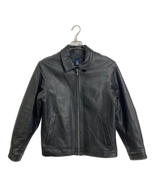 LAND'S END（ランズエンド）LAND'S END (ランズエンド) 【古着】ラムレザージャケット　アウター　羊革　 ブラック サイズ:Sの古着・服飾アイテム