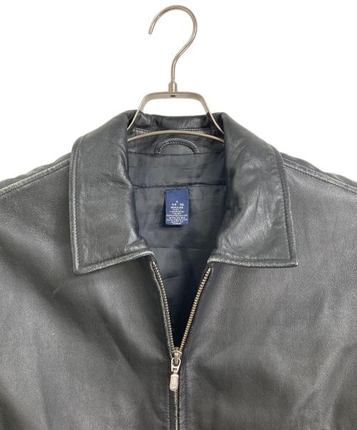 LAND'S END（ランズエンド）LAND'S END (ランズエンド) 【古着】ラムレザージャケット　アウター　羊革　 ブラック サイズ:Sの古着・服飾アイテム