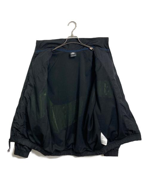 NIKE（ナイキ）NIKE (ナイキ) CITY NEON HBR WOVEN JACKET ナイロンジャケット ブラック×グリーン サイズ:Mの古着・服飾アイテム