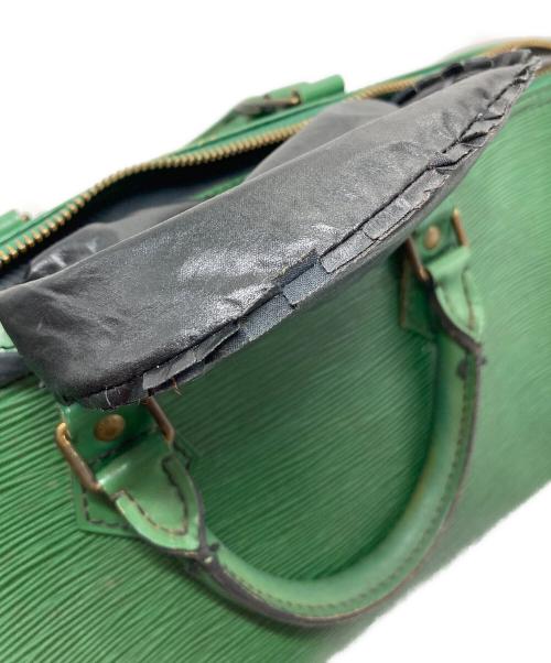 LOUIS VUITTON（ルイ ヴィトン）LOUIS VUITTON (ルイ ヴィトン) ボストンバッグ　エピ スピーディ30 グリーン サイズ:実寸参照の古着・服飾アイテム