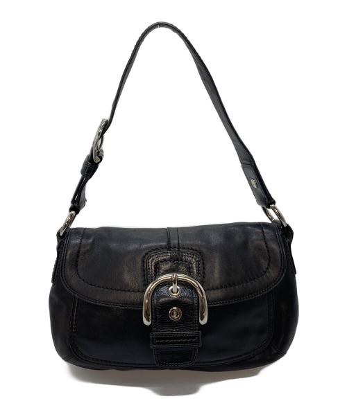 COACH（コーチ）COACH (コーチ) バックル ベルトワンショルダーバッグ　レザーバッグ　Soho Buckle Leather Shoulder Bag サイズ:実寸参照の古着・服飾アイテム