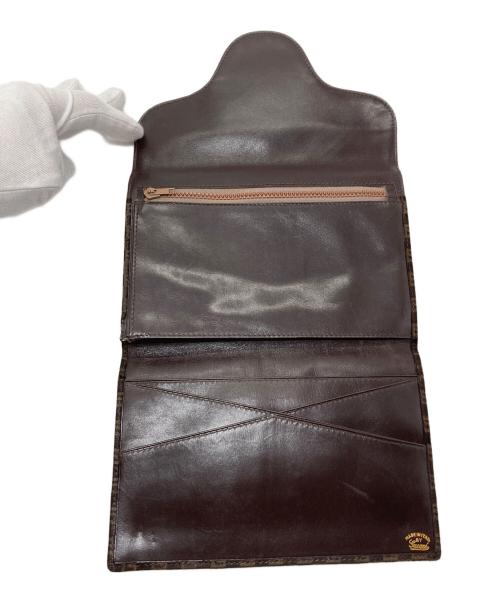 GUCCI（グッチ）GUCCI (グッチ) ホースビットＧＧ総柄財布　カードケース　ウォレット　OLD GUCCI ブラウン サイズ:実寸参照の古着・服飾アイテム