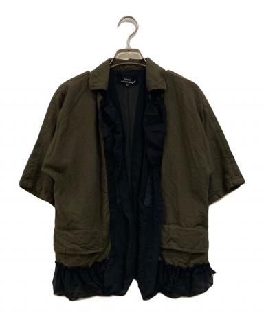 トリココムデギャルソン　フリルジャケット 中古・古着通販】tricot COMME des GARCONS (トリココムデギャルソン