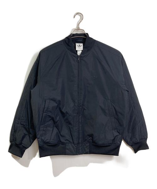 adidas Originals（アディダスオリジナル）adidas originals (アディダスオリジナル) ナイロン PD JKT 中綿ジャケット　アウター　スポーツ　アウトドア ブラック サイズ:XL 未使用品の古着・服飾アイテム