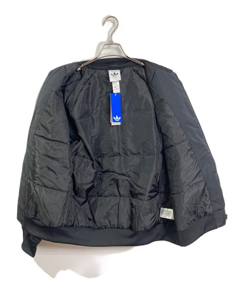 adidas Originals（アディダスオリジナル）adidas originals (アディダスオリジナル) ナイロン PD JKT 中綿ジャケット　アウター　スポーツ　アウトドア ブラック サイズ:XL 未使用品の古着・服飾アイテム