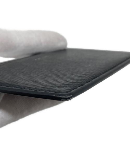 CELINE（セリーヌ）CELINE (セリーヌ) カードケース　レザー ブラック サイズ:実寸参照の古着・服飾アイテム