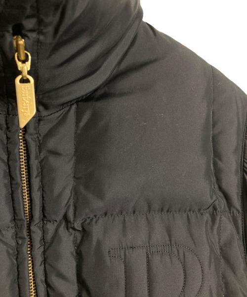 Burberry's（バーバリー）Burberry's (バーバリーズ) ダウンジャケット　ミドル丈　アウター ブラック サイズ:40の古着・服飾アイテム