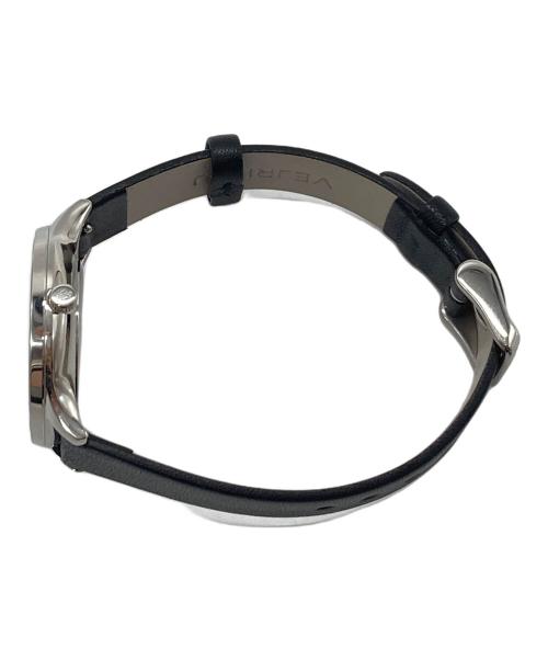 VEJRHOJ（ヴェアホイ）VEJRHOJ (ヴェアホイ) 腕時計　アナログ時計　5ATM　天然クルミ材文字盤　本革レザー ブラック サイズ:実寸参照の古着・服飾アイテム