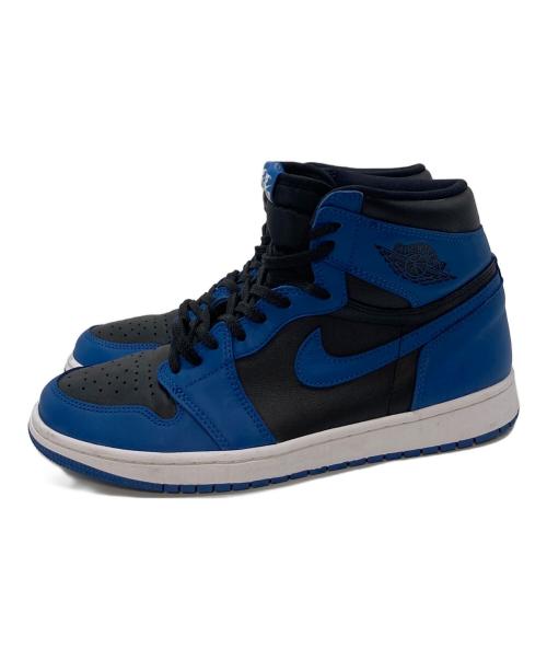 NIKE（ナイキ）NIKE (ナイキ) Nike Air Jordan 1 Retro High OG Dark Marina Blue（エアジョーダン 1 レトロ ハイ OG） ブルー×ブラック サイズ:US 9.5の古着・服飾アイテム