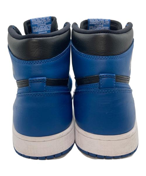 NIKE（ナイキ）NIKE (ナイキ) Nike Air Jordan 1 Retro High OG Dark Marina Blue（エアジョーダン 1 レトロ ハイ OG） ブルー×ブラック サイズ:US 9.5の古着・服飾アイテム