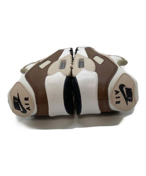 NIKE（ナイキ）NIKE (ナイキ) AIR MAX 90 サミットホワイト/ブラウン ホワイト×ベージュ サイズ:US 9.5の古着・服飾アイテム