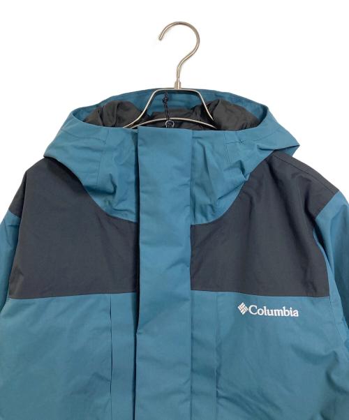 Columbia（コロンビア）Columbia (コロンビア) ウッドロードジャケット　マウンテンパーカー　ナイロンパーカー ブルー×ブラック サイズ:Sの古着・服飾アイテム