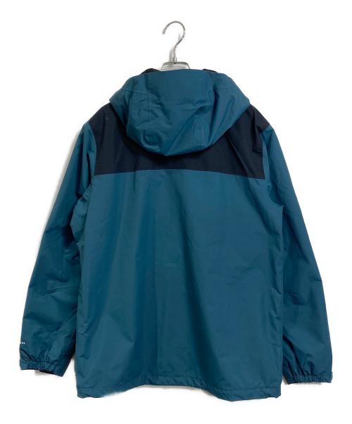Columbia（コロンビア）Columbia (コロンビア) ウッドロードジャケット　マウンテンパーカー　ナイロンパーカー ブルー×ブラック サイズ:Sの古着・服飾アイテム