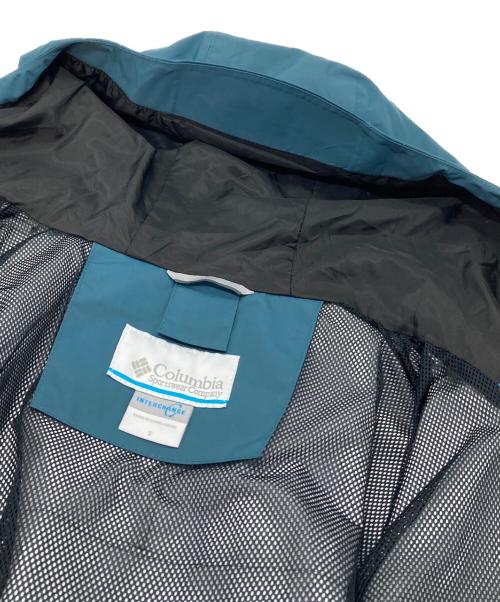 Columbia（コロンビア）Columbia (コロンビア) ウッドロードジャケット　マウンテンパーカー　ナイロンパーカー ブルー×ブラック サイズ:Sの古着・服飾アイテム