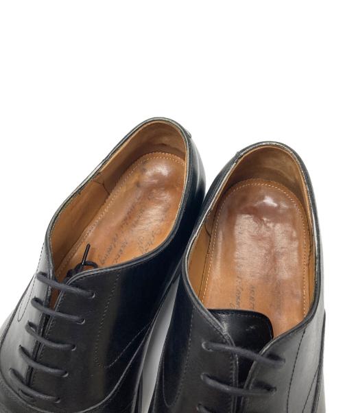 Jalan Sriwijaya（ジャランスリウァヤ）Jalan Sriwijaya (ジャランスリウァヤ) 内羽根式ストレートチップシューズ　レザーシューズ　ビジネスシューズ ブラック サイズ:41の古着・服飾アイテム