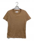 Maison Margielaメゾンマルジェラ）の古着「Tシャツ　コットンTシャツ」｜ベージュ