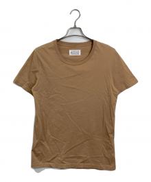 Maison Margiela（メゾンマルジェラ）の古着「Tシャツ　コットンTシャツ」｜ベージュ