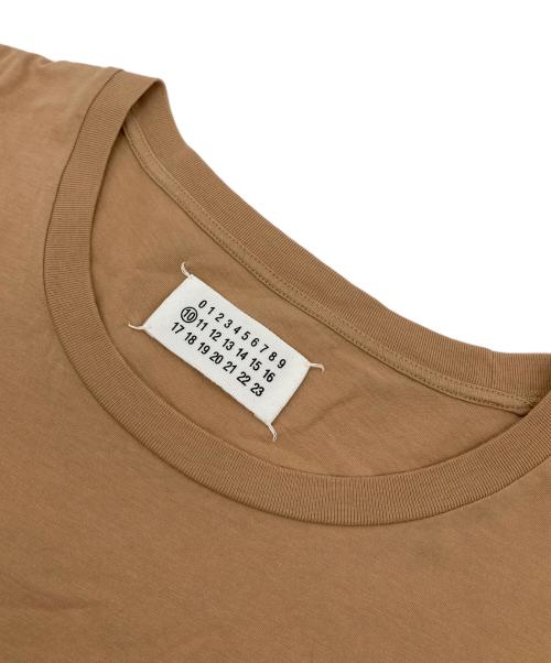 Maison Margiela（メゾンマルジェラ）Maison Margiela (メゾンマルジェラ) Tシャツ　コットンTシャツ ベージュ サイズ:Mの古着・服飾アイテム