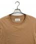 Maison Margiela (メゾンマルジェラ) Tシャツ　コットンTシャツ ベージュ サイズ:M：5000円
