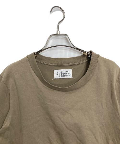 Maison Margiela（メゾンマルジェラ）Maison Margiela (メゾンマルジェラ) Tシャツ　コットンTシャツ　ここのえ期　イタリア製 ベージュ サイズ:Mの古着・服飾アイテム
