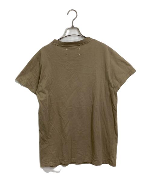 Maison Margiela（メゾンマルジェラ）Maison Margiela (メゾンマルジェラ) Tシャツ　コットンTシャツ　ここのえ期　イタリア製 ベージュ サイズ:Mの古着・服飾アイテム
