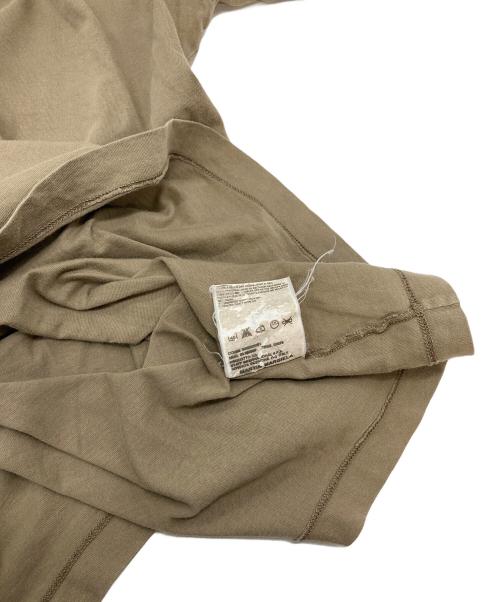 Maison Margiela（メゾンマルジェラ）Maison Margiela (メゾンマルジェラ) Tシャツ　コットンTシャツ　ここのえ期　イタリア製 ベージュ サイズ:Mの古着・服飾アイテム