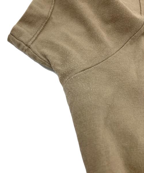Maison Margiela（メゾンマルジェラ）Maison Margiela (メゾンマルジェラ) Tシャツ　コットンTシャツ　ここのえ期　イタリア製 ベージュ サイズ:Mの古着・服飾アイテム