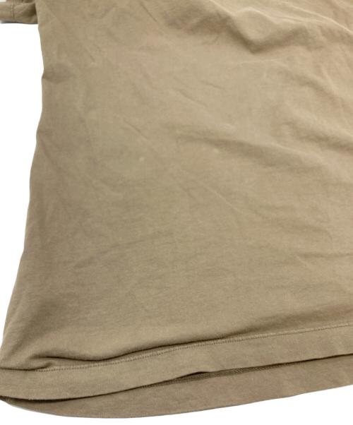 Maison Margiela（メゾンマルジェラ）Maison Margiela (メゾンマルジェラ) Tシャツ　コットンTシャツ　ここのえ期　イタリア製 ベージュ サイズ:Mの古着・服飾アイテム