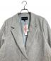 INDIVI (インディヴィ) 2 FACE COATウールビーバーチェスターコート グレー サイズ:15 未使用品：9000円