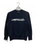 LOOPWHEELER（ループウィラー）の古着「ロゴスウェット　パイル　日本製」｜ブラック